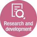 Icon: Research and development